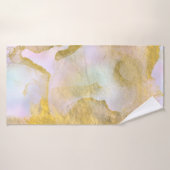 *~* Unicorne Arc en ciel Holograghic Pastel Gold A (Serviette de bain)
