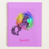Unicorne Artistic Rainbow Personnalisée (Devant)