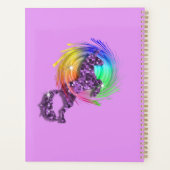 Unicorne Artistic Rainbow Personnalisée (Dos)