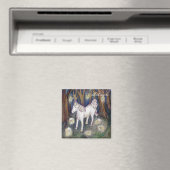 Unicorne avec Fairies Custom Refrigerator Magnets (In Situ (Lave-vaisselle))