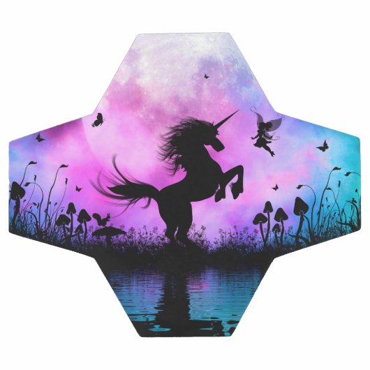 Unicorne avec petite fée (Plat)