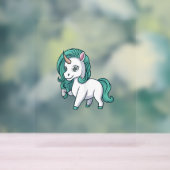 Unicorne Avec Pétrole Mane Cute Drôle Conception U (Neutre)