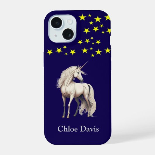 Unicorne Bleue Magique (Verso)