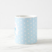 Unicorne bleue | Mug pour enfants (Centre)