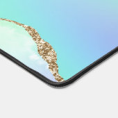 Unicorne Coloris Pastel Rainbow Monogram Mat (Coin)