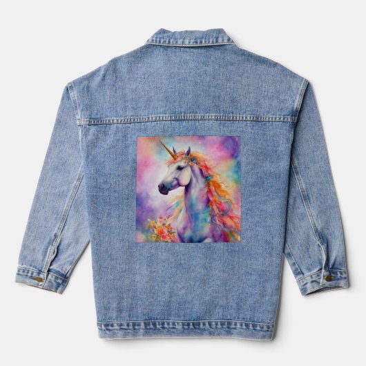 Unicorne couleur Pastel (Verso)
