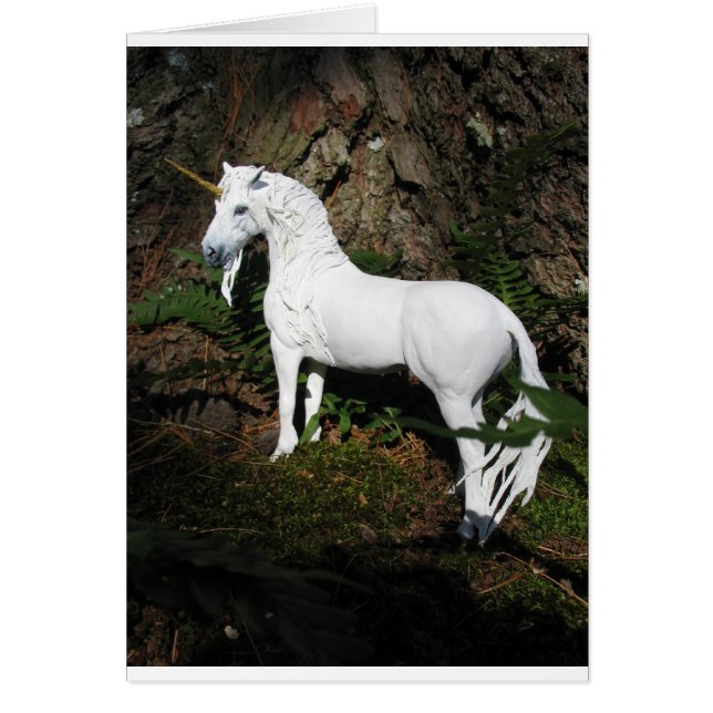 Unicorne dans les bois (Devant)