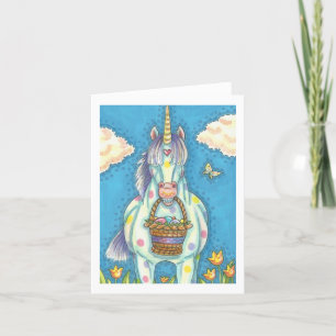 UNICORNE DE PANIER D'OEUFS DE PÂQUES, IMAGINAIRE b