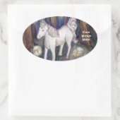 Unicorne & Fairies Forest Art Autocollants personn (Sac)