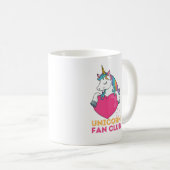 unicorne fan club Mug (Devant droit)