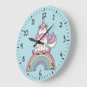 Unicorne Grande horloge (Angle)