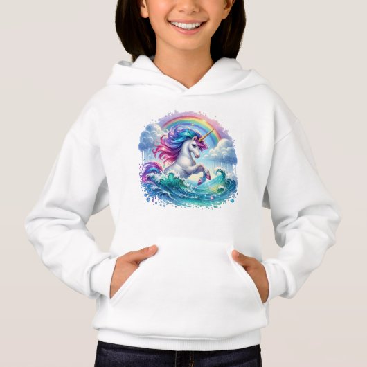 Unicorne Imaginaire avec arc-en-ciel (Devant)