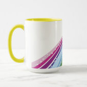 Unicorne jaune 15 oz Combo Mug (Gauche)