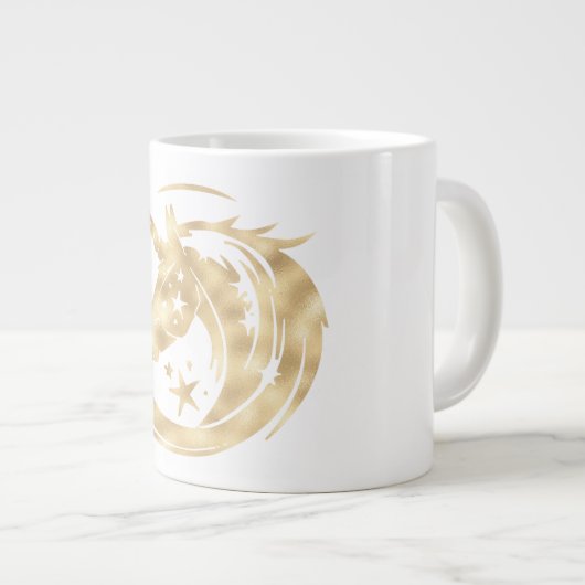 Unicorne - Jumbo Mug (Devant droit)