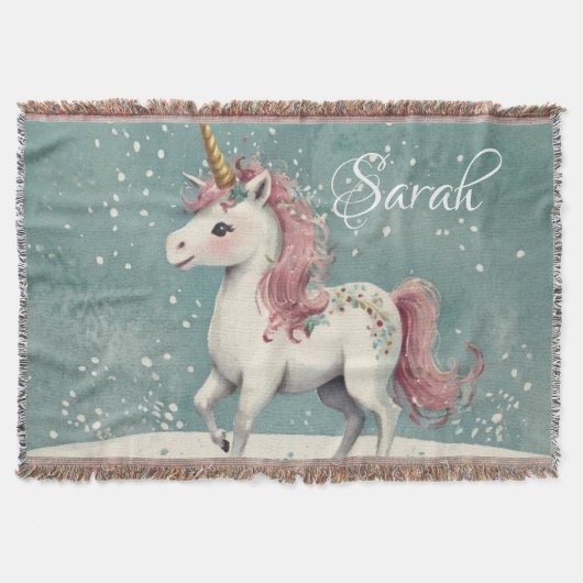 Unicorne lancer la couverture (Devant)