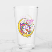 Unicorne Magic Verre Tumbler (Devant)