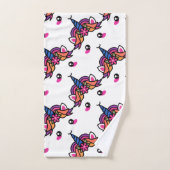 Unicorne magique (Serviette à main)