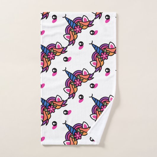 Unicorne magique (Serviette à main)