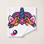 Unicorne magique (Gant de toilette)