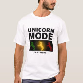 Unicorne Mode veille Funny Tshirt (Devant)