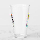 Unicorne noire Manipulée arc-en-ciel et verre Unic (Droite)