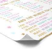 Unicorne Nom du jeu Poster (Coin)