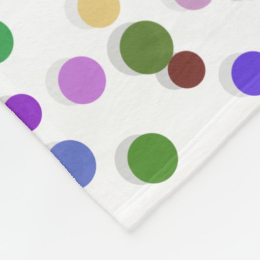 Unicorne personnalisée avec couverture en polaire  (Coin)