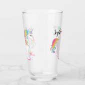 Unicorne Personnalisée Boire du verre (Droite)