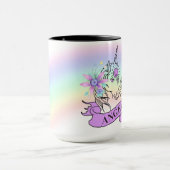 Unicorne** Ringer Mug (Centre)
