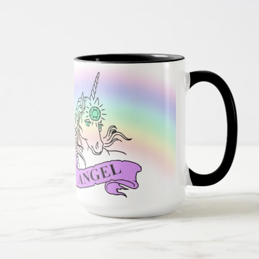 Unicorne* Ringer Mug (Droite)