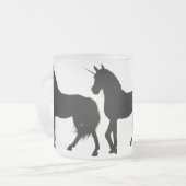 Unicorne Silhouette Mug (Devant gauche)
