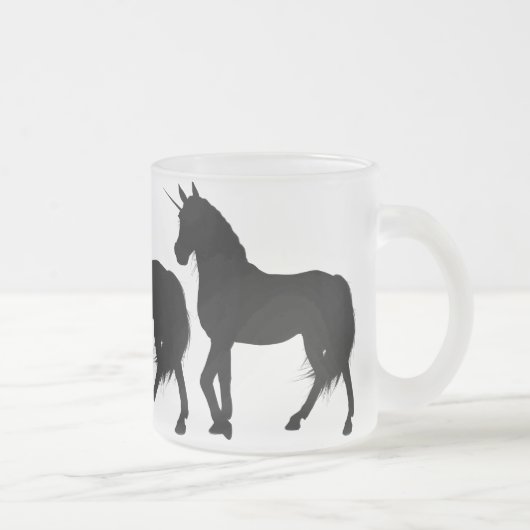 Unicorne Silhouette Mug (Droit)