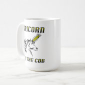 Unicorne sur le Cob Mug (Devant gauche)
