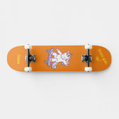 Unicorne sur skateboard pour enfants (Horz)