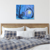 Unicorne sur toile Premium (Insitu(Chambre))