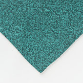 Unicorne turquoise couverture en polaire personnal (Coin)