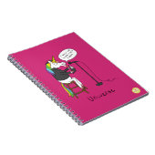 Unicorne Universe Lecture de poésie Carnet Funny (Côté Droit)