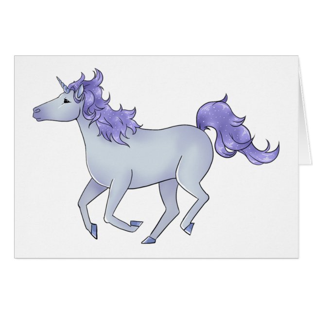 Unicorne violette (Devant horizontal)