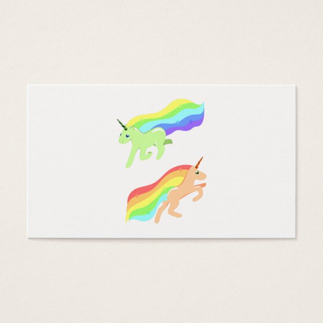 Unicornes arc-en-ciel (Devant)