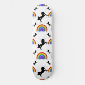 Unicornes de skateboard et Rainbows (Recto)