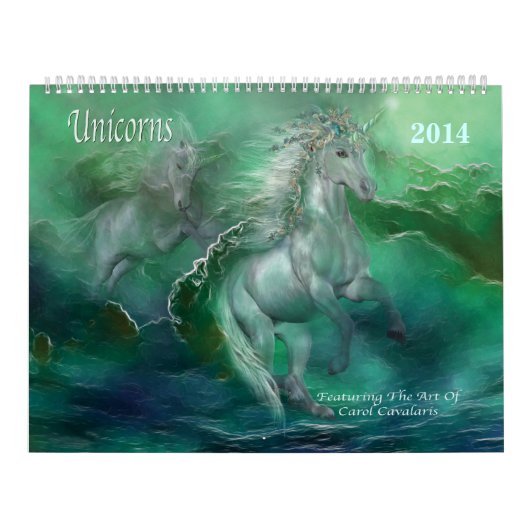 Unicorns Art Calendar 2014 Kalender (Hoes)