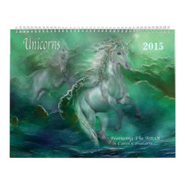 Unicorns Art Calendar 2015 Kalender