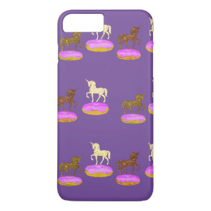 Unicorns Art Sweet Donuts iPhone 8 Plus / 7 Plus Hoesje