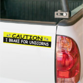 UNICORNS BUMPERSTICKER (Op Truck)