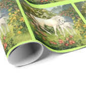  Unicorns Cadeaupapier (Rol Hoek)