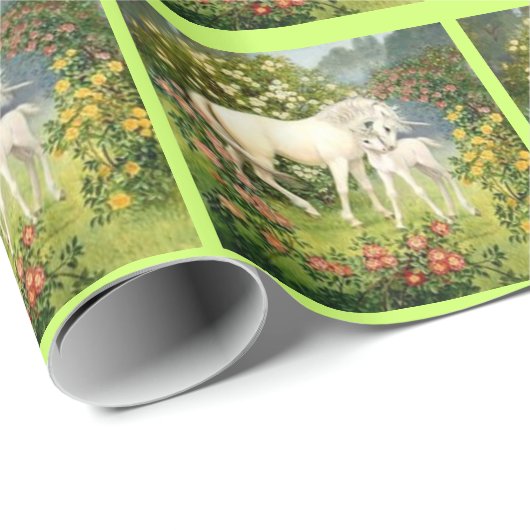  Unicorns Cadeaupapier (Rol Hoek)