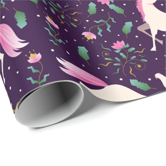 Unicorns Cadeaupapier (Rol Hoek)