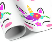 Unicorns Cadeaupapier (Rol Hoek)