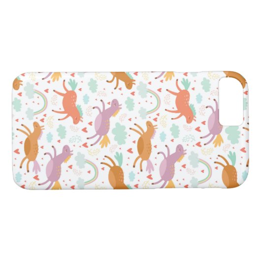 Unicorns Case-Mate iPhone Case (Achterkant (Horizontaal))