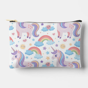 Unicorns en regenbogen etui